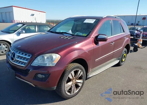 2010 Mercedes-Benz Ml 350 4Matic из США, поврежденный, VIN 4JGBB8GB9AA534209